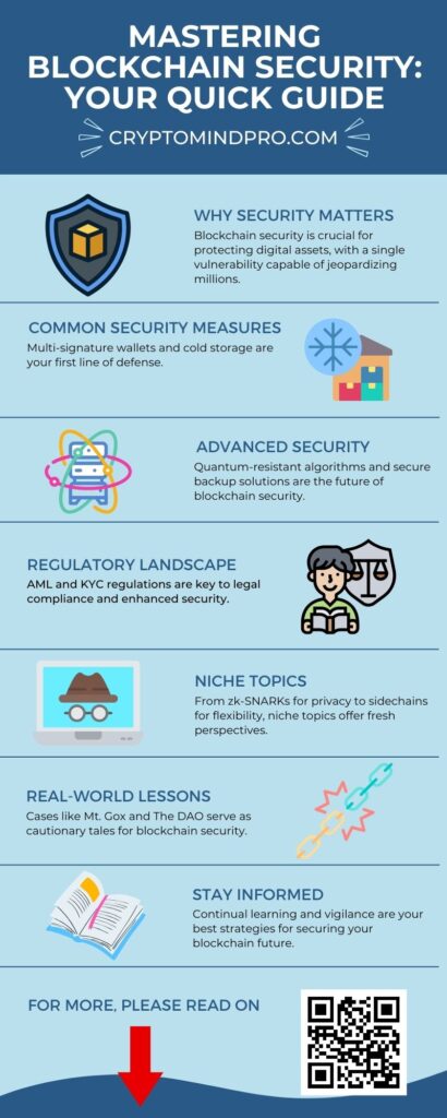 Blockchain Security Infographic