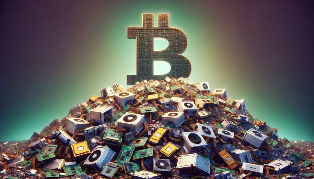Environmental Impact of Bitcoin Mining Waste